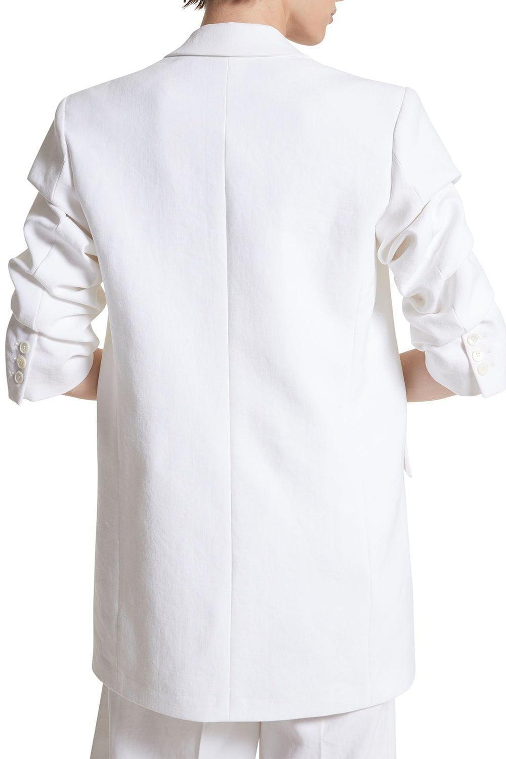 MICHAEL KORS-Crushed Sleeve Boyfriend Blazer-