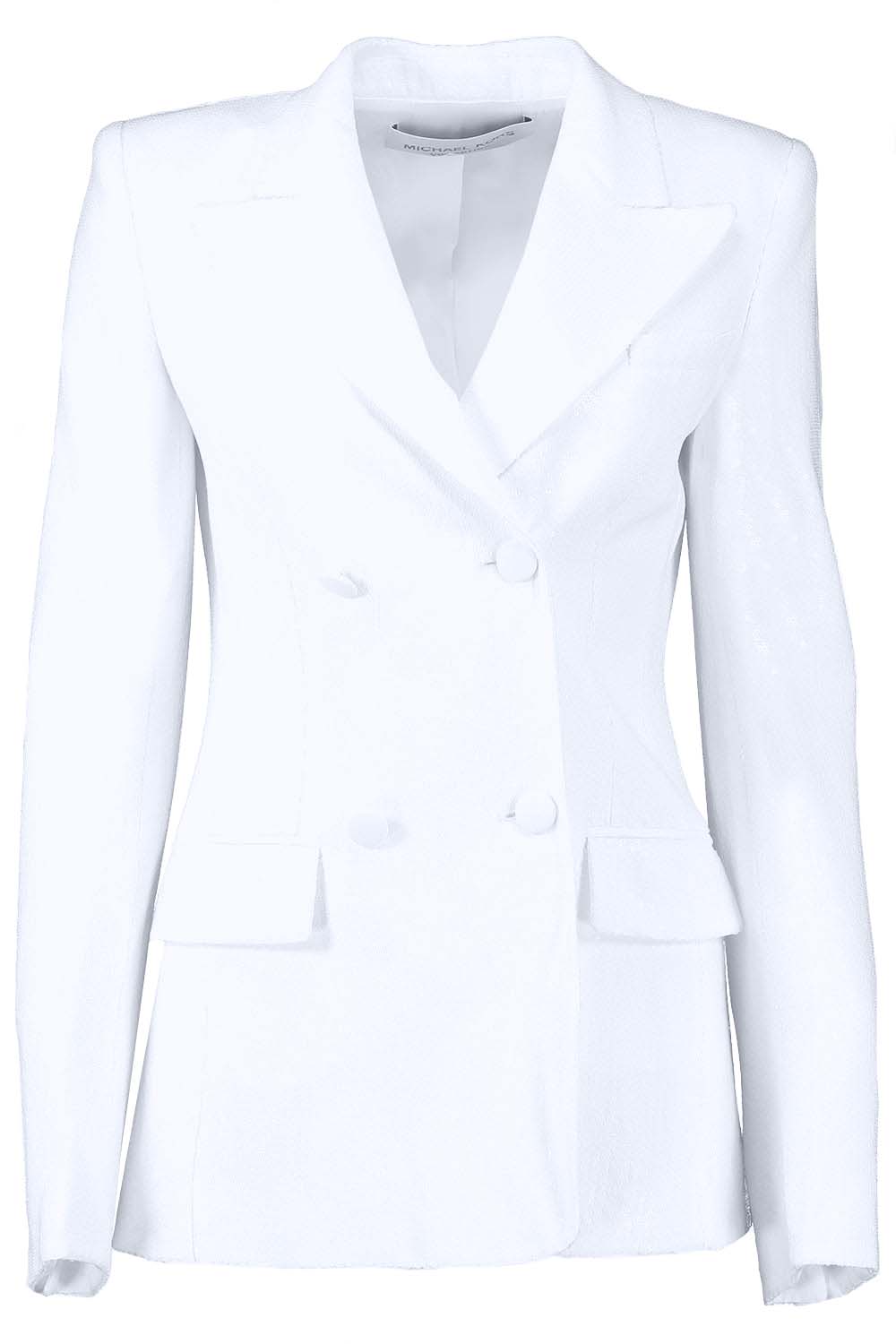 MICHAEL KORS-Sequin Double Breasted Blazer-