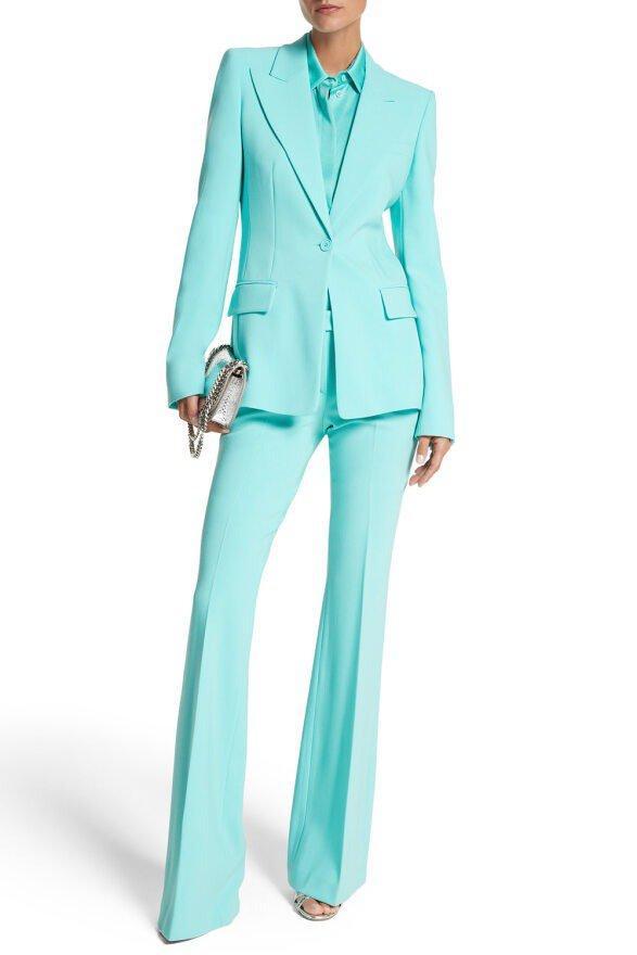 MICHAEL KORS-Georgina Blazer - Seafoam-