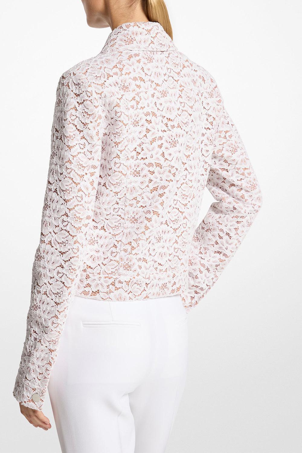 Floral Jean Jacket-OPTIC WH-XS-CLOTHINGJACKETCASUAL-MICHAEL KORS COLLECTION