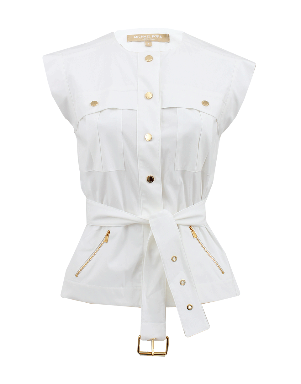 MICHAEL KORS-Cargo Shirt Jacket-