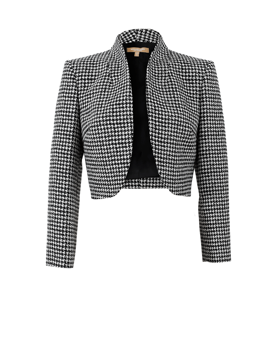 MICHAEL KORS-Dogtooth Print Jacket-