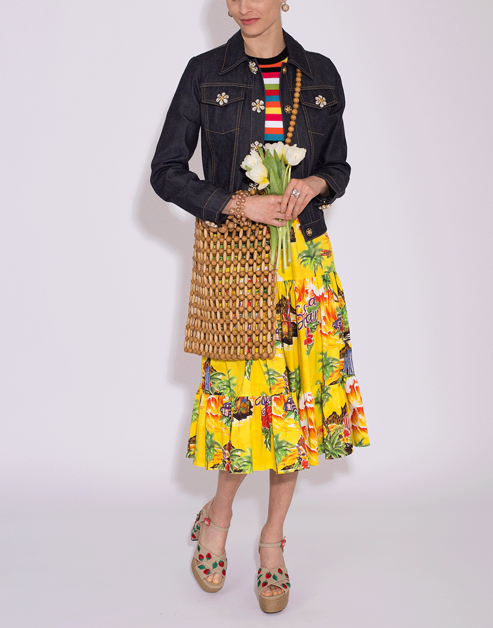MICHAEL KORS-Jewel Button Jacket-