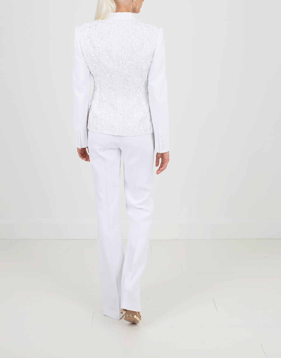 MICHAEL KORS-Embroidered Crepe Jacket-