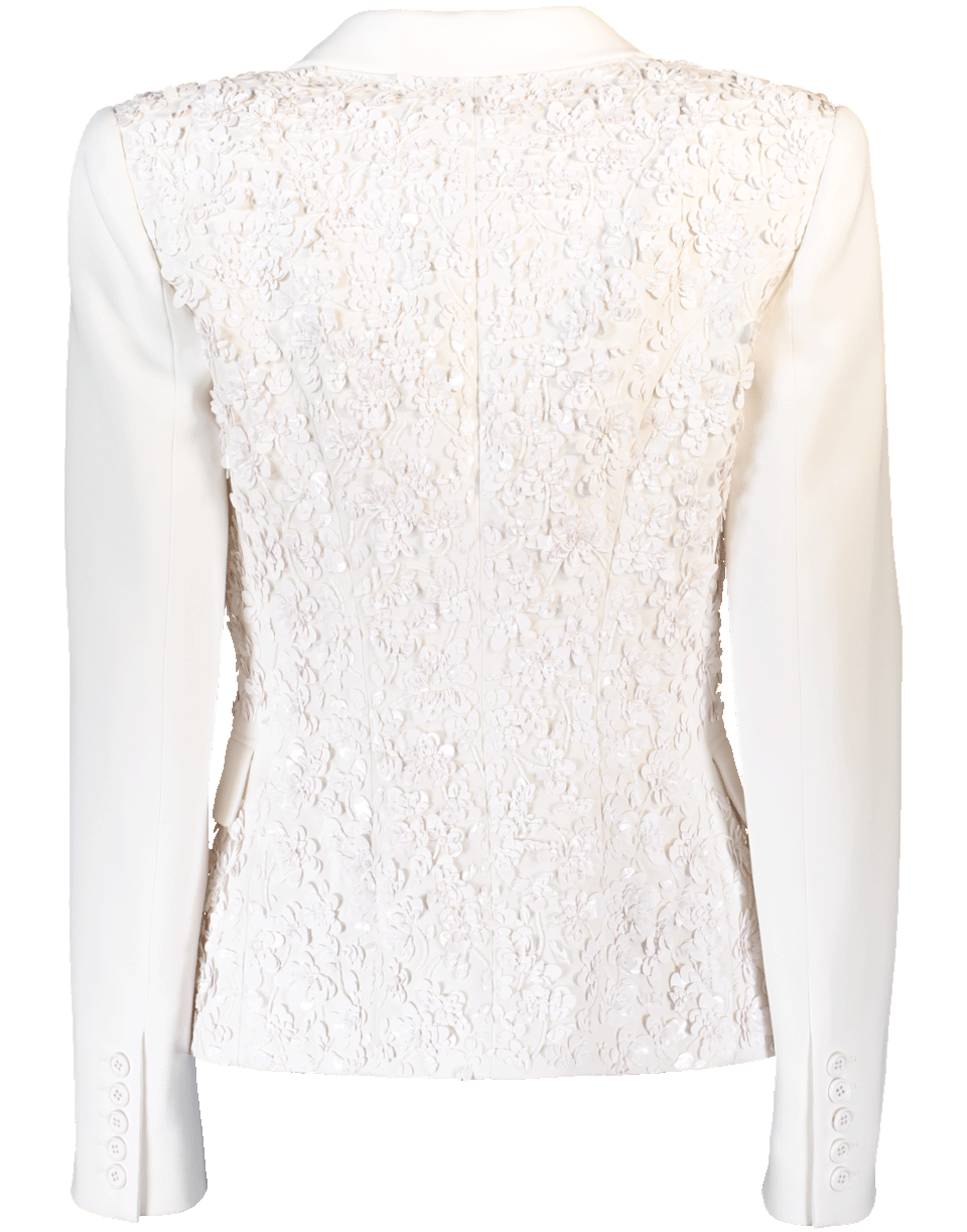 MICHAEL KORS-Embroidered Crepe Jacket-