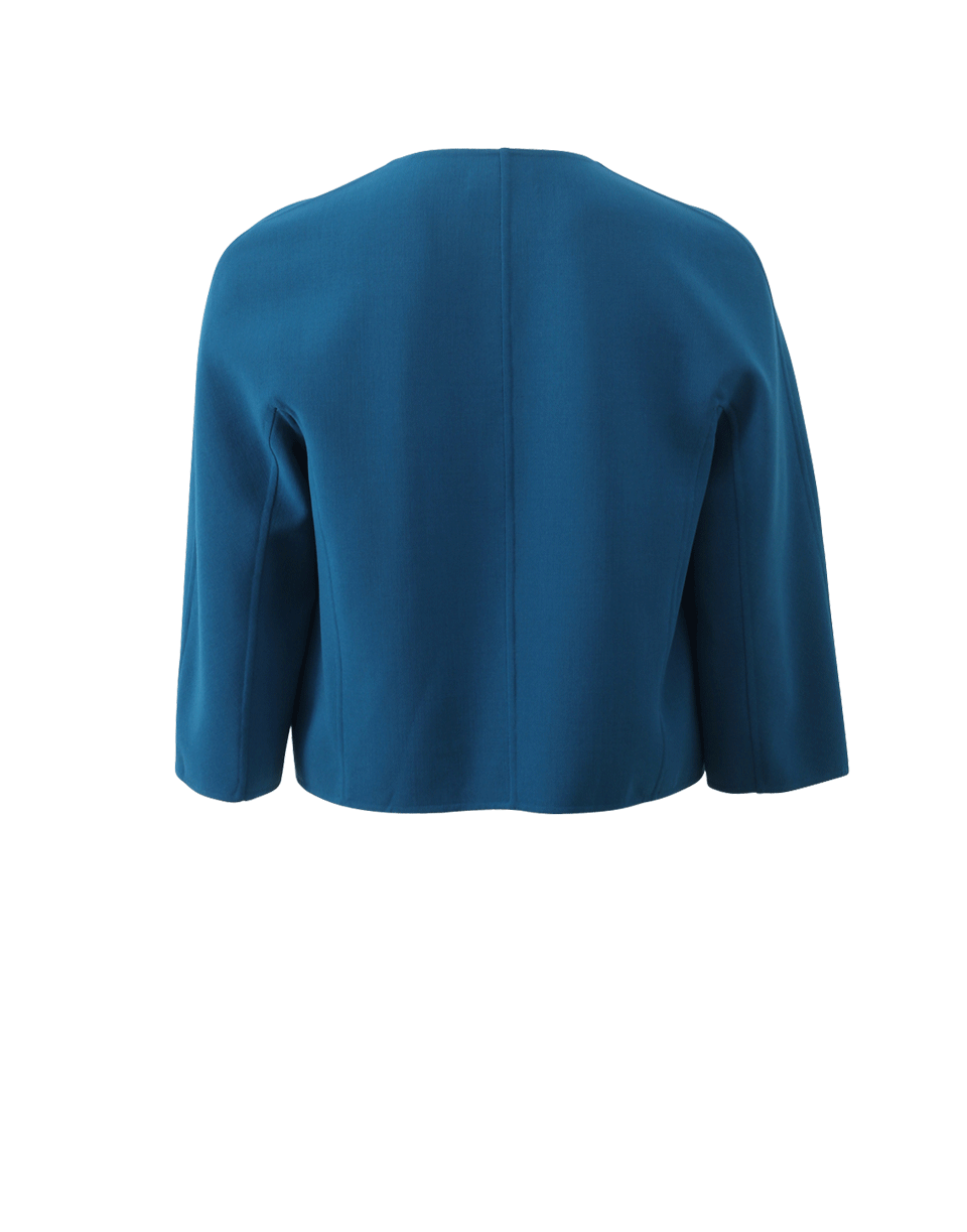 MICHAEL KORS-Cropped Crewneck Jacket-