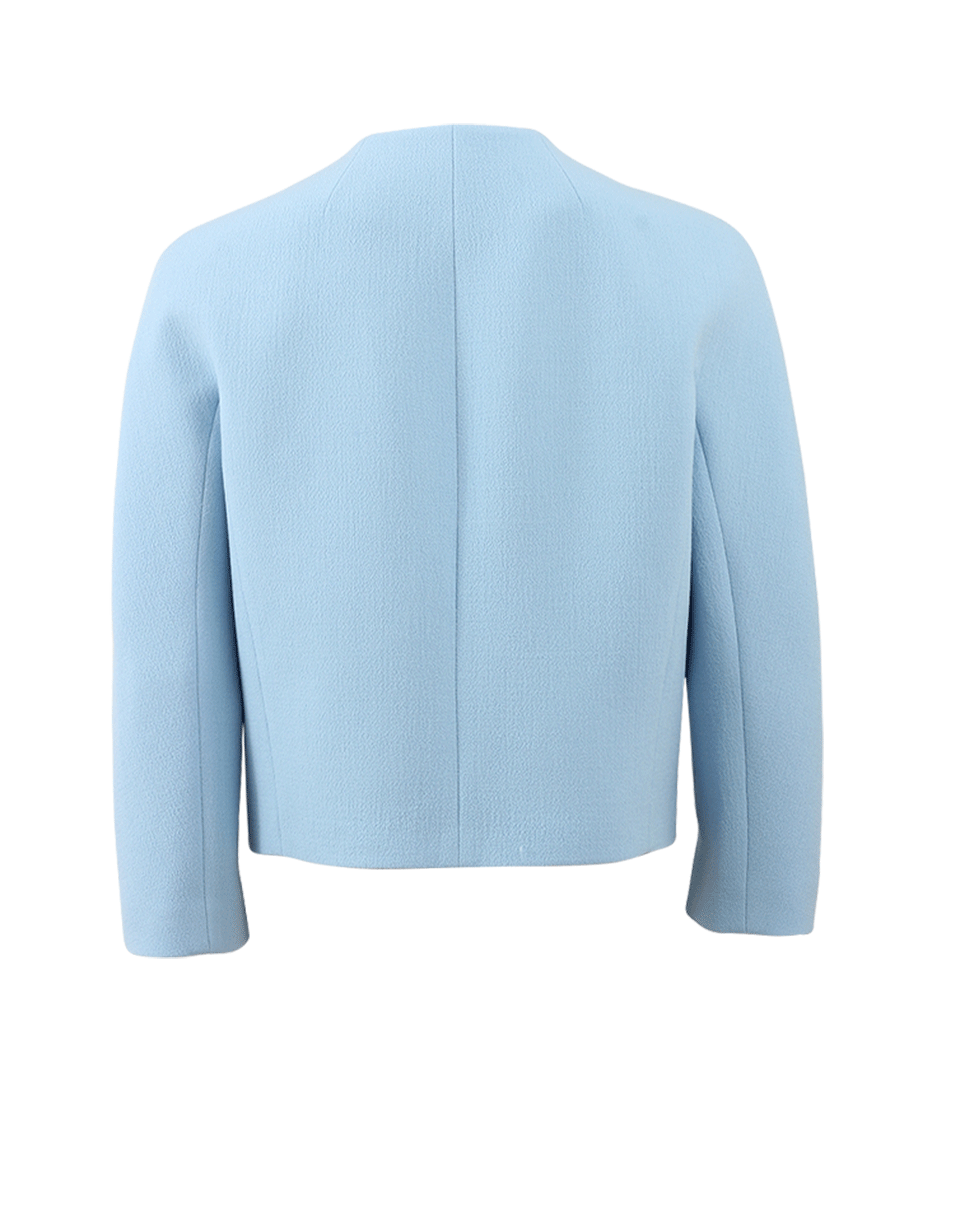 MICHAEL KORS-Rounded Shoulder Jacket-
