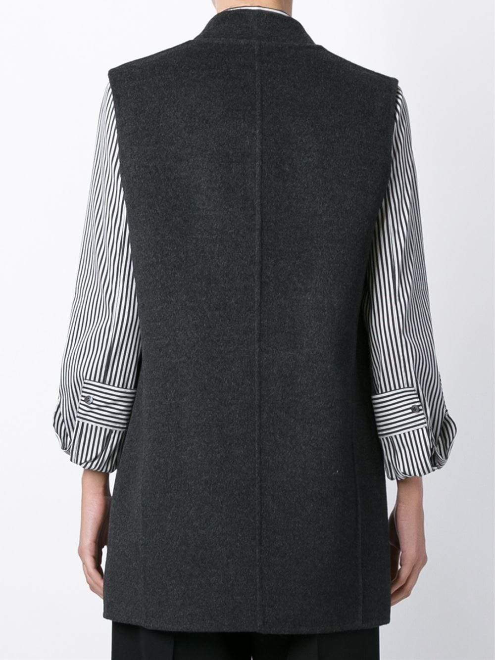MICHAEL KORS-Stand Collar Vest-
