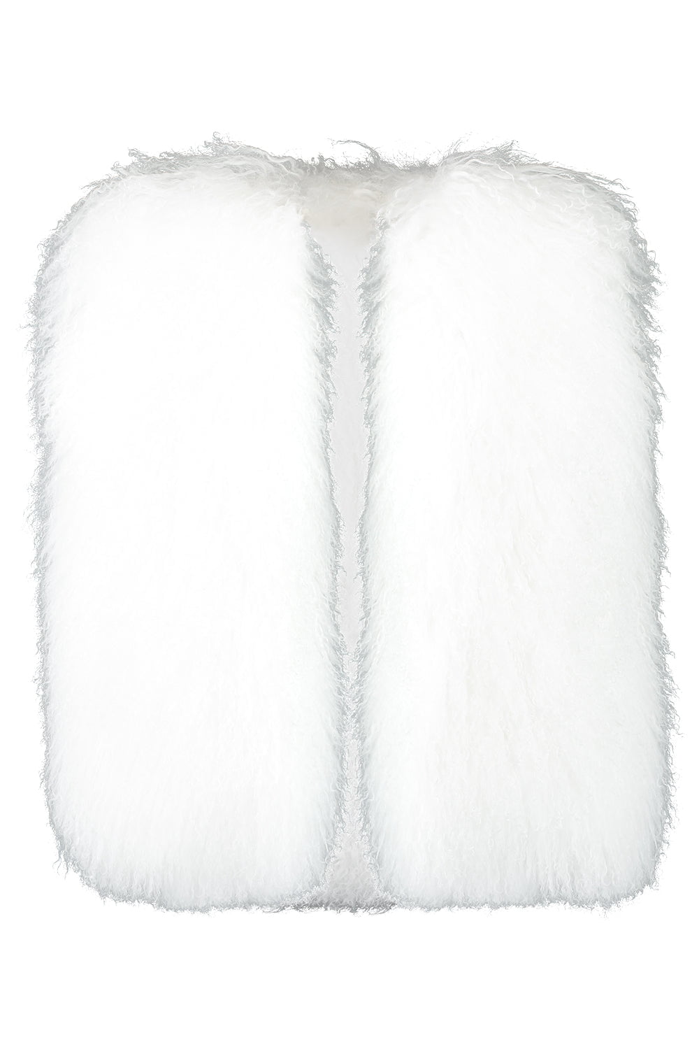 MICHAEL KORS-Shearling Vest-IVORY