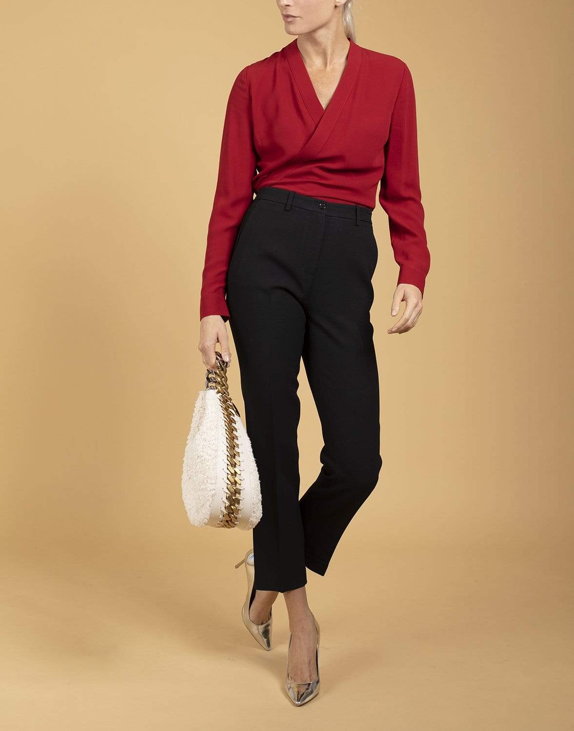 MICHAEL KORS-Black Samantha Pant-