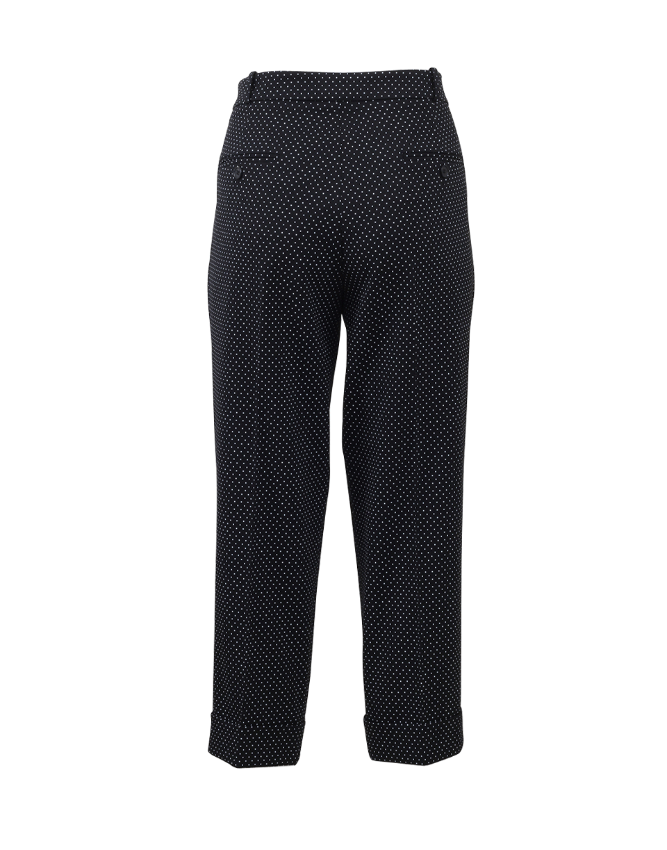 MICHAEL KORS-Pin Dot Capri Slouch Trouser-