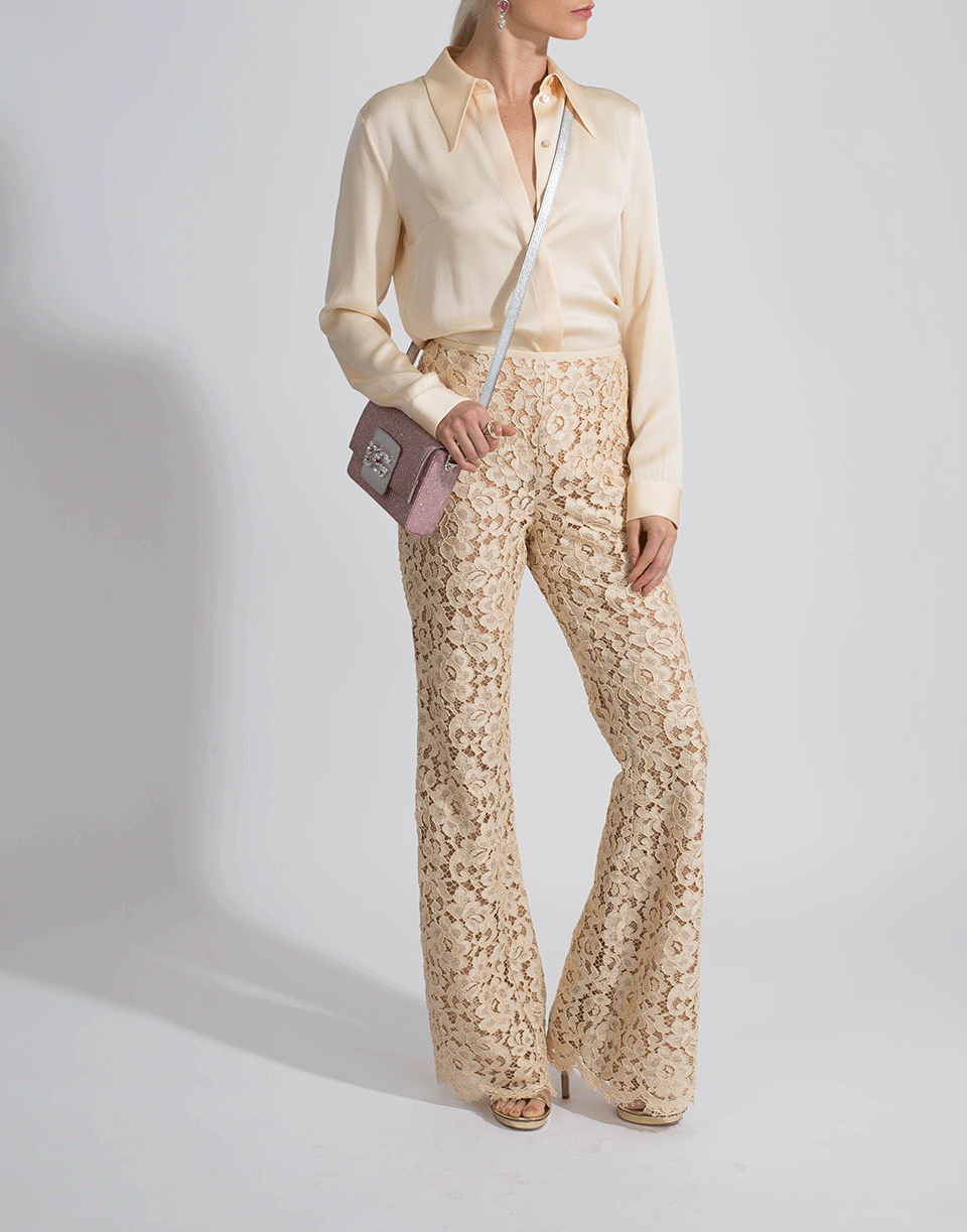 MICHAEL KORS-Lace Flare Pant-