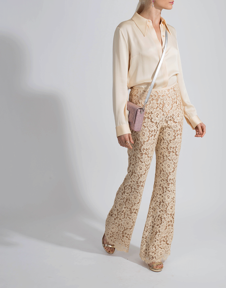 MICHAEL KORS-Lace Flare Pant-