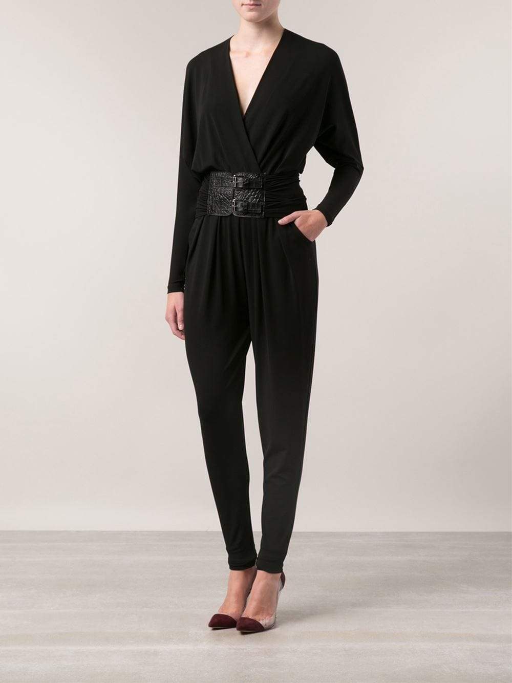 MICHAEL KORS-Jumpsuit With Slide Belt-
