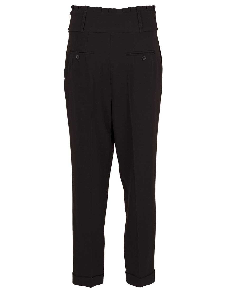 MICHAEL KORS-High-Rise Waist Ruffle Pant-