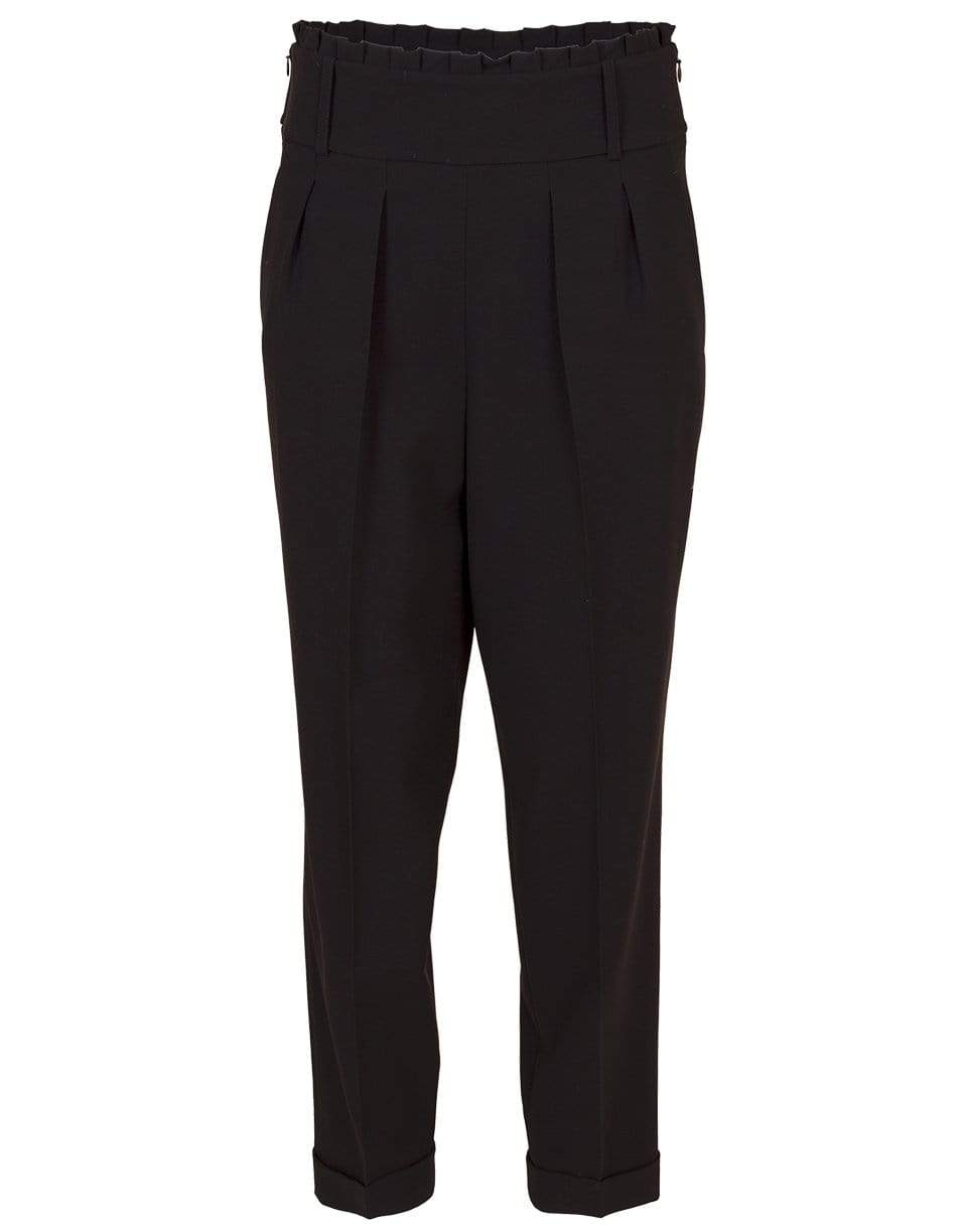 MICHAEL KORS-High-Rise Waist Ruffle Pant-