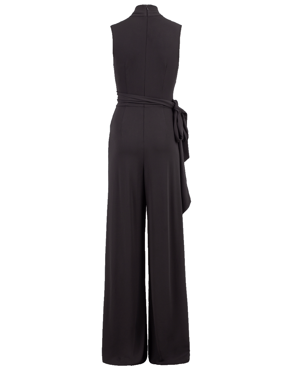MICHAEL KORS-Wrapped Palazzo Jumpsuit-