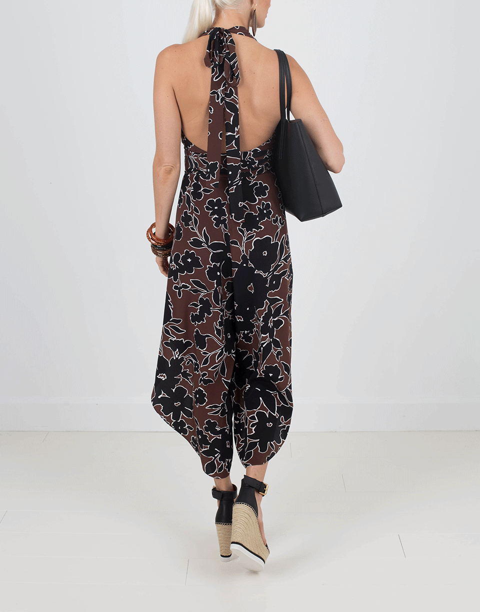 MICHAEL KORS-Sarong Jumpsuit-