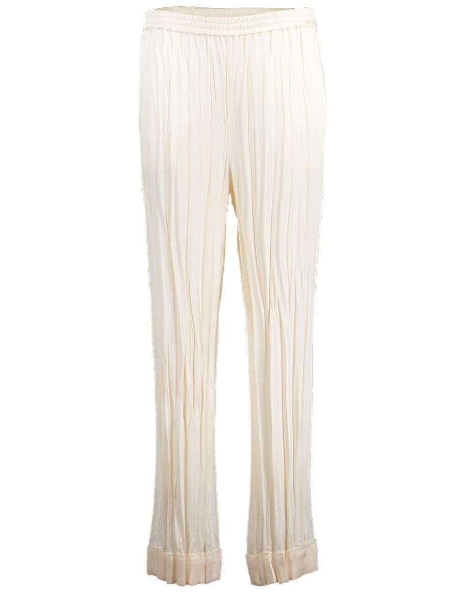 MICHAEL KORS-Crushed Satin Charmeuse Pajama Pants-