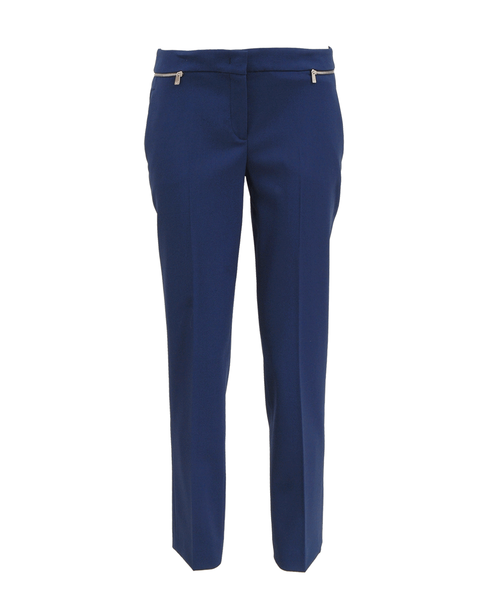 MICHAEL KORS-Zip Waist Wool Samantha Pant-
