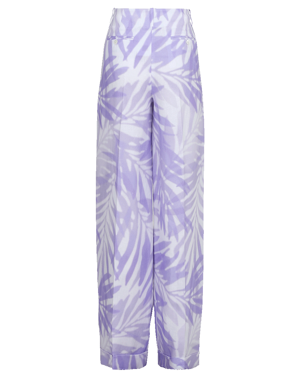 MICHAEL KORS-Wide Leg Cuffed Trouser-
