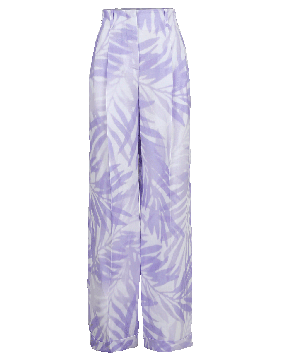 MICHAEL KORS-Wide Leg Cuffed Trouser-