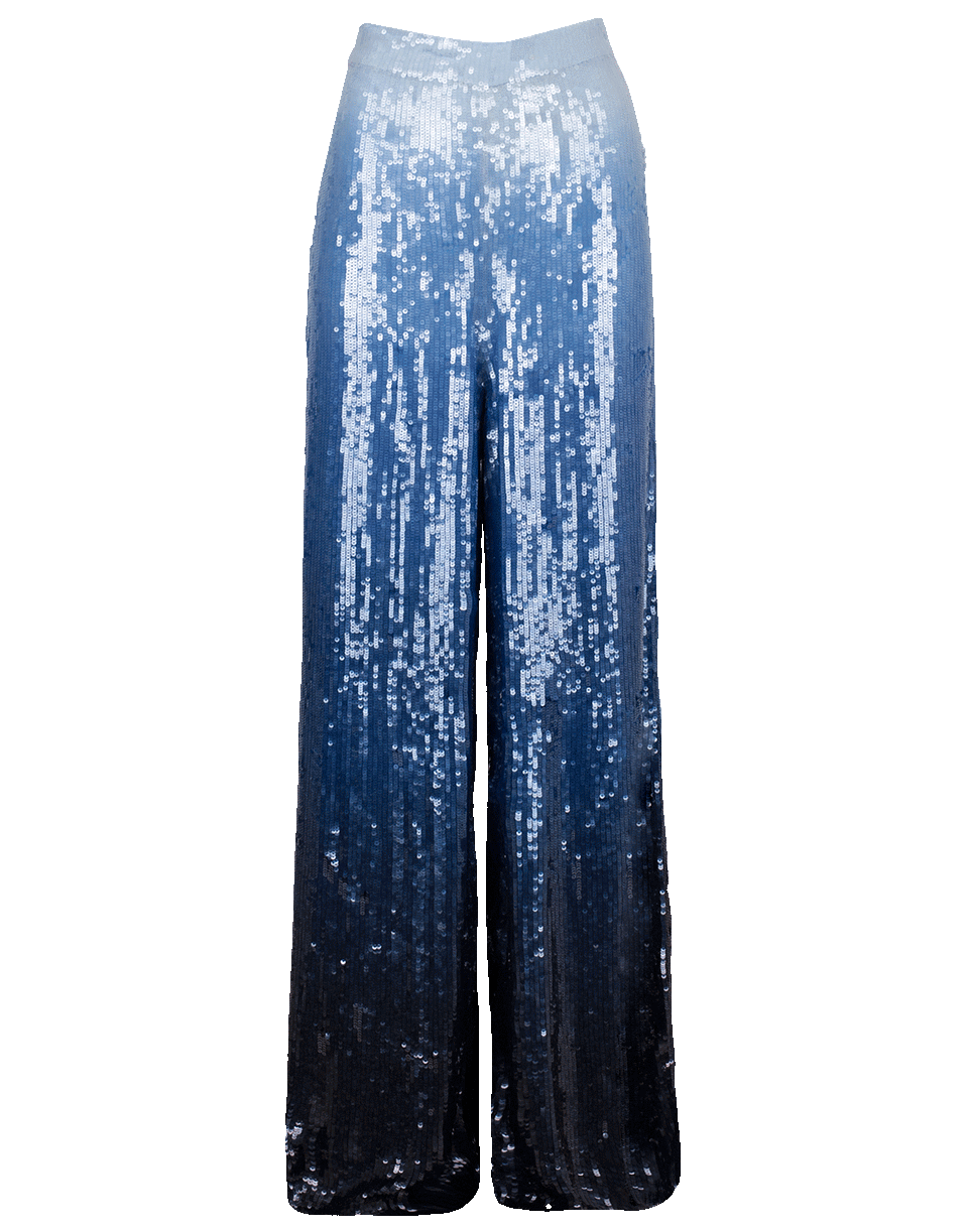 MICHAEL KORS-Embroidered Dip Dye Trouser-MARITIME