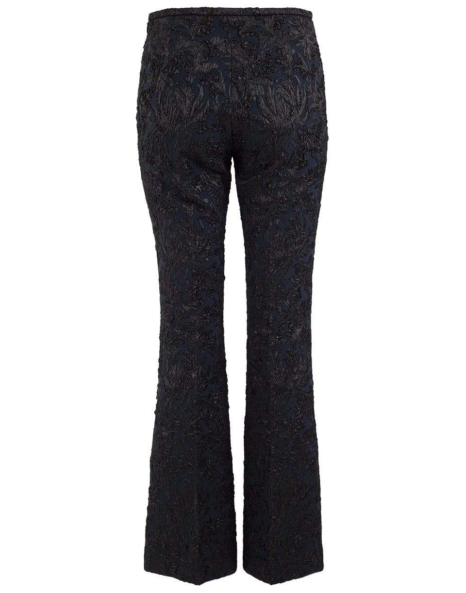MICHAEL KORS-Side Zip Flare Evening Pant-NAVY