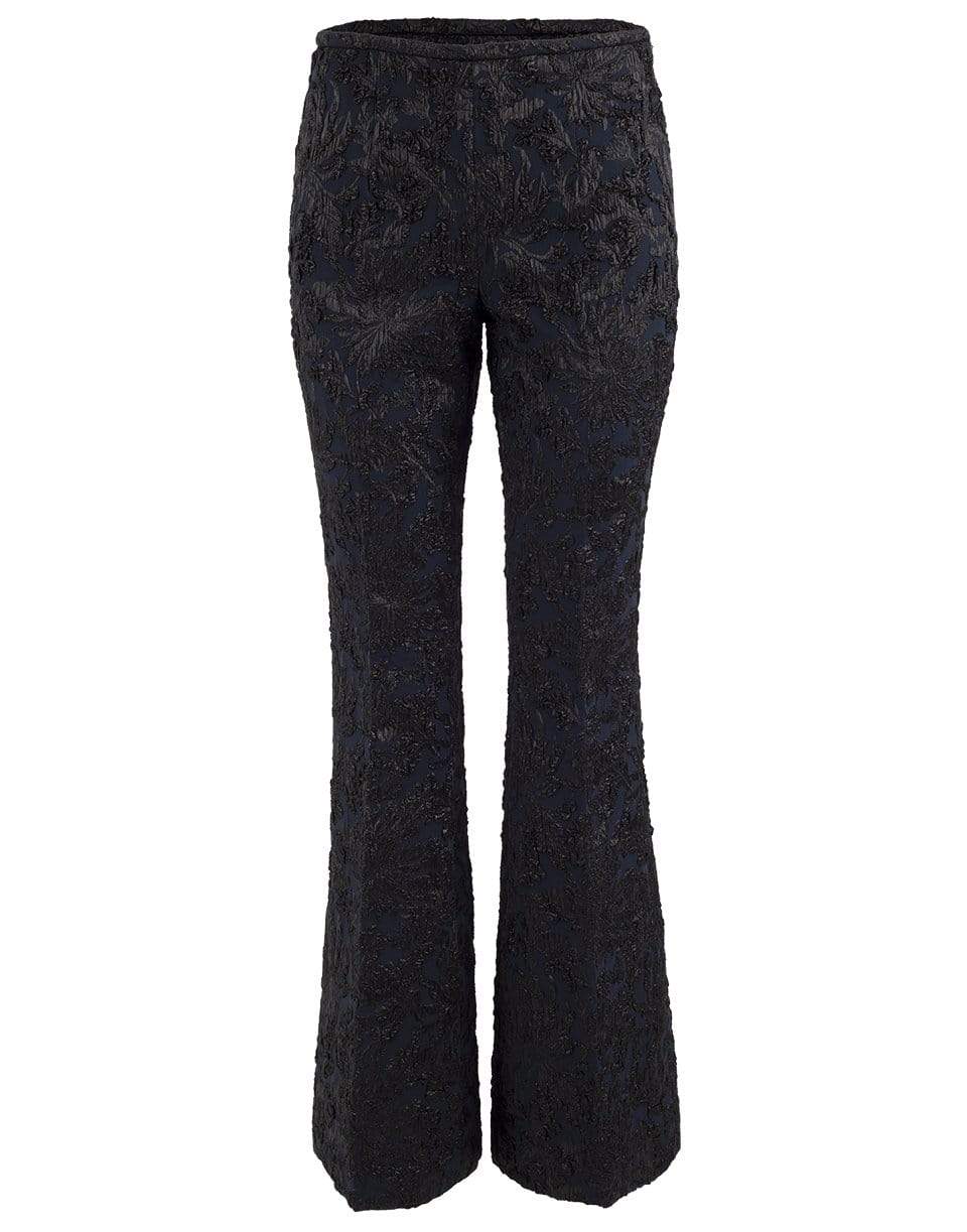 MICHAEL KORS-Side Zip Flare Evening Pant-NAVY