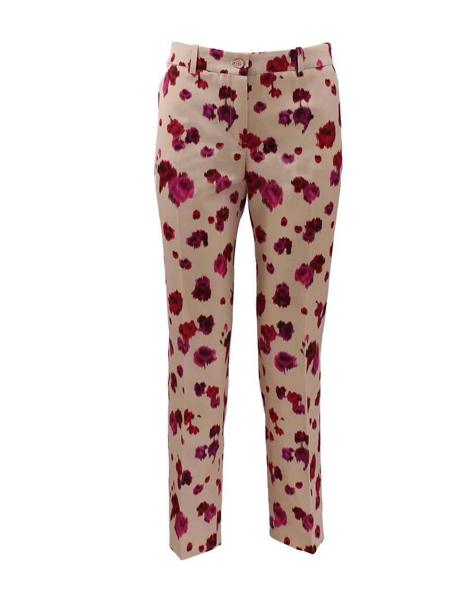 MICHAEL KORS-Pansy Print Samantha Pant-