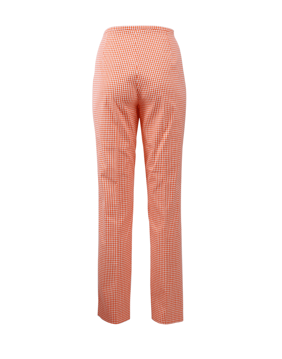 MICHAEL KORS-Side Zip Gingham Pant-