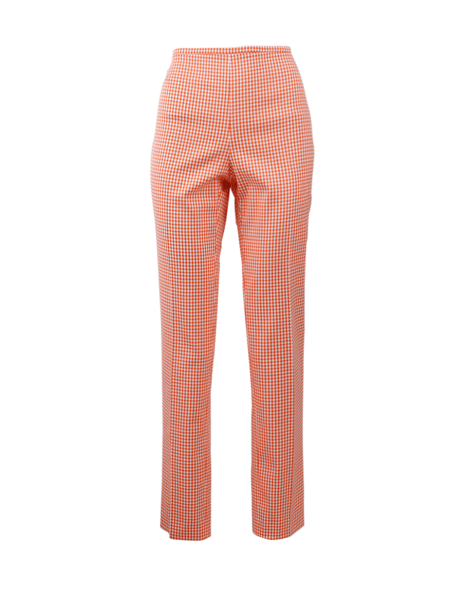 MICHAEL KORS-Side Zip Gingham Pant-