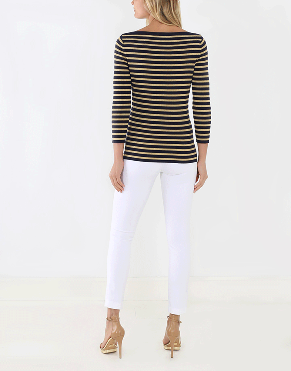 MICHAEL KORS-Side Zip Cotton Pant-