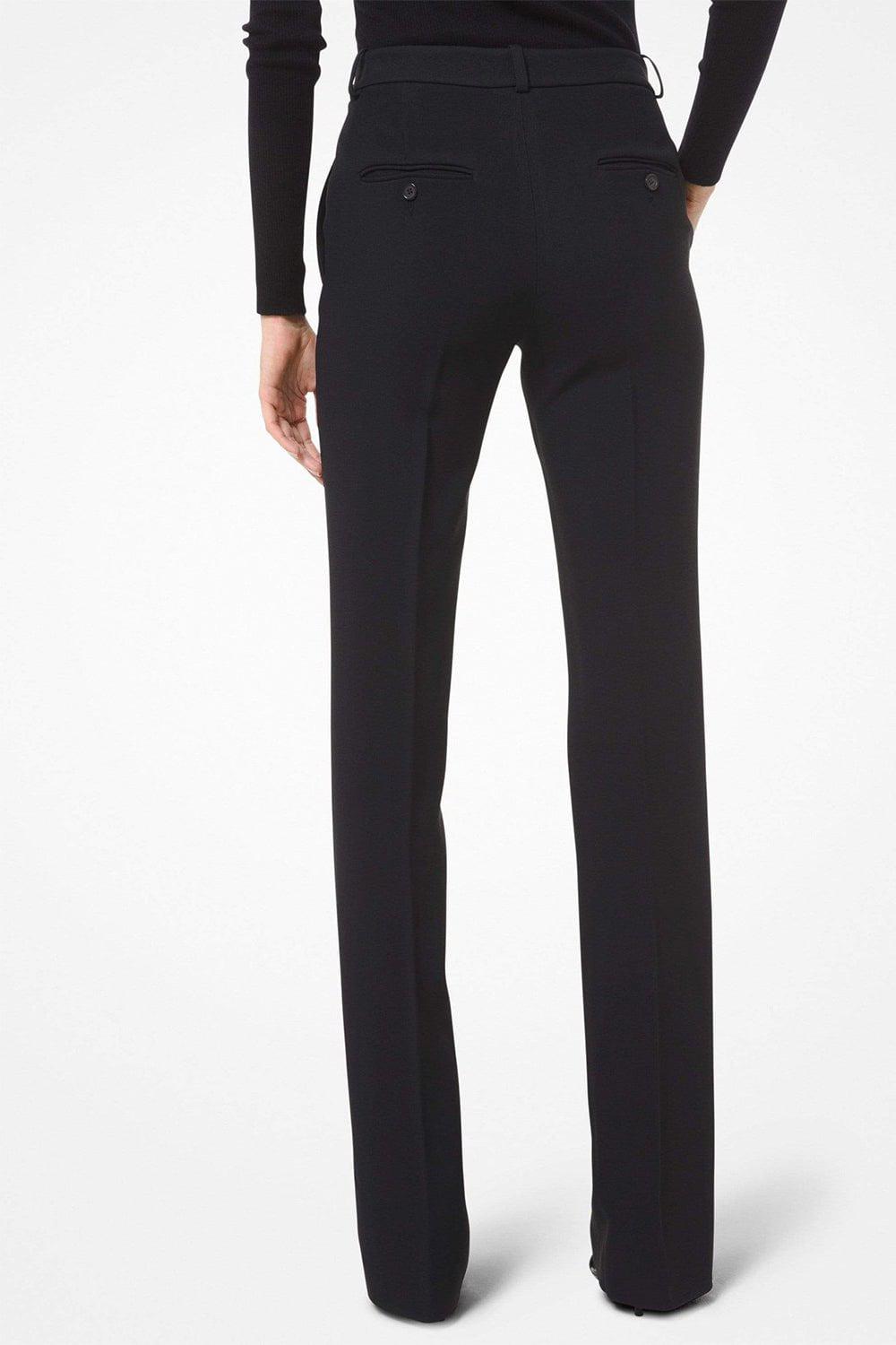 MICHAEL KORS-Black Hansen Straight Leg Trouser-