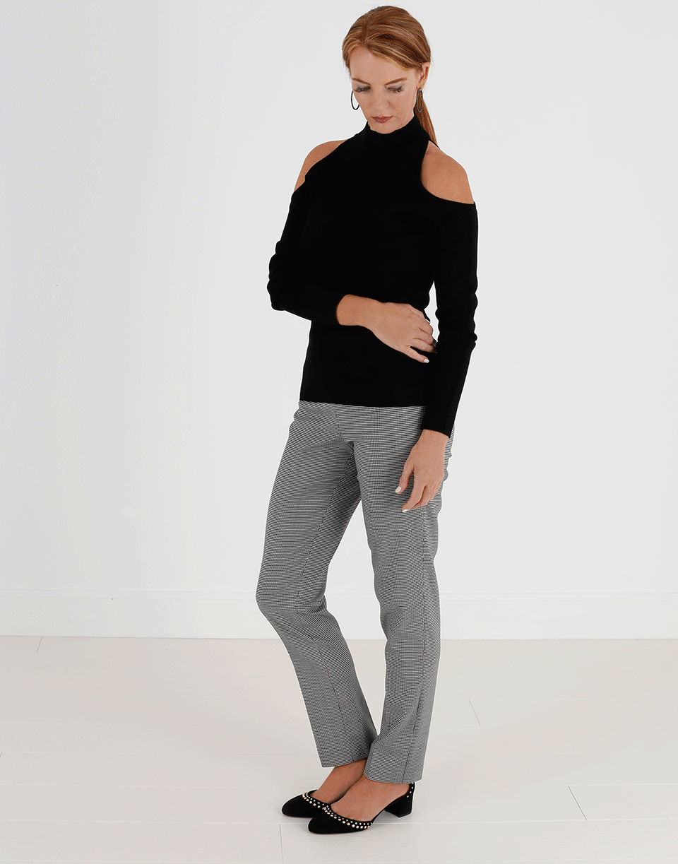 MICHAEL KORS-Dogtooth Print Pant-