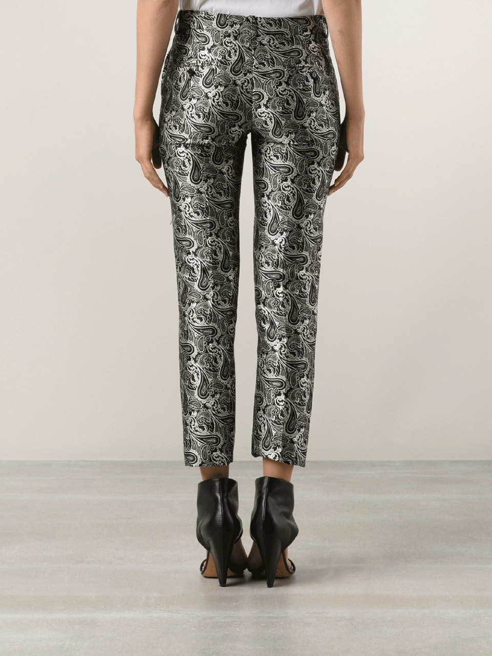 MICHAEL KORS-Skinny Samantha Paisley Pants-