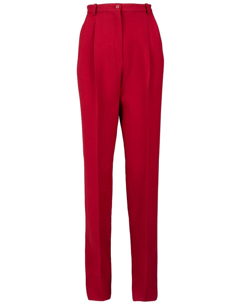 MICHAEL KORS-Mika Pleated Straight Leg Pant-