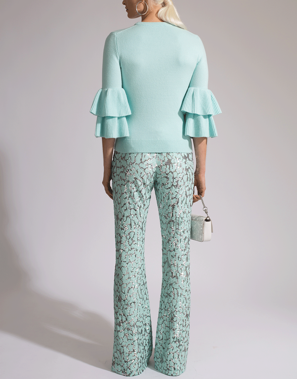 MICHAEL KORS-Embroidered Flare Pant-