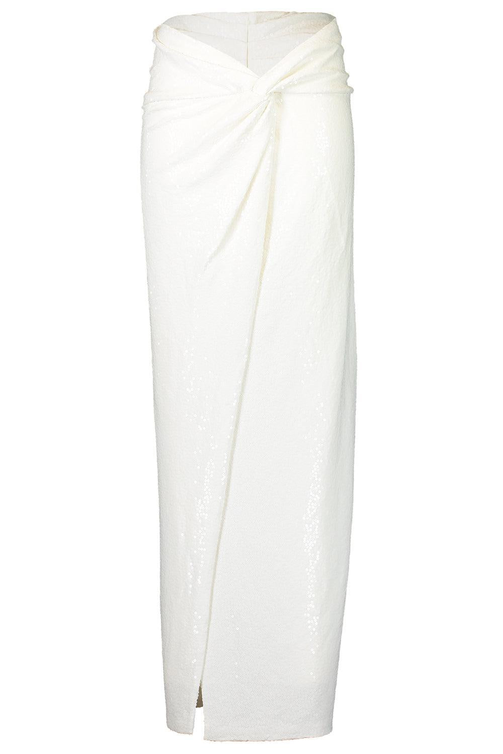Embellished Pareo Skirt