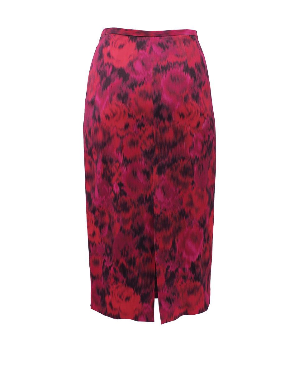 MICHAEL KORS-Floral Pencil Skirt-