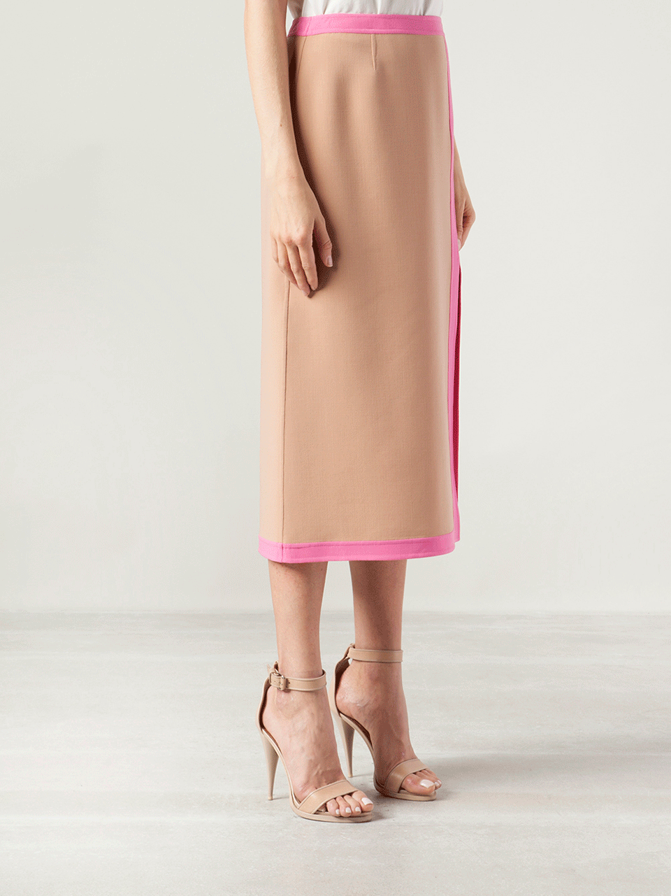 MICHAEL KORS-Banded Skirt-