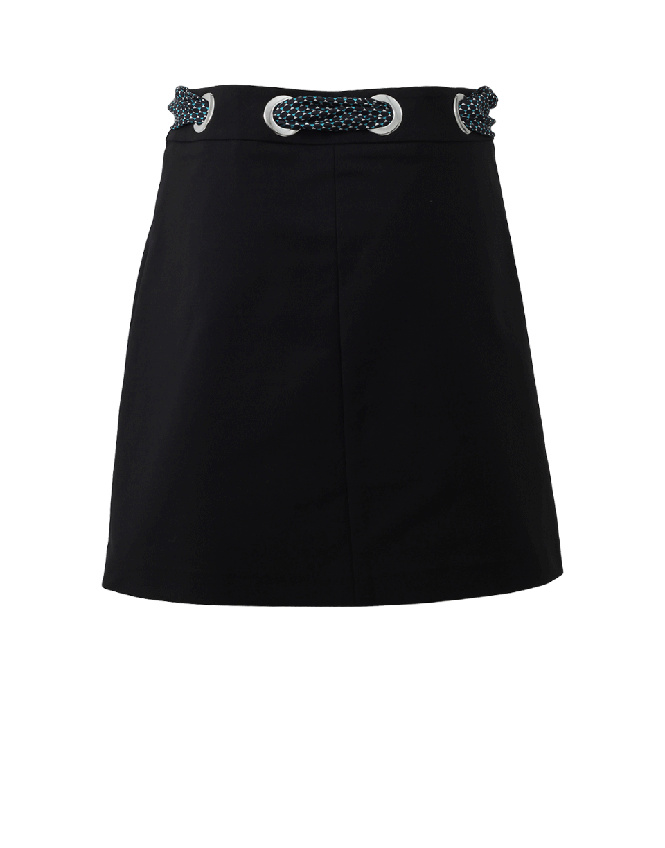 MICHAEL KORS-Scarf Belt Skirt-