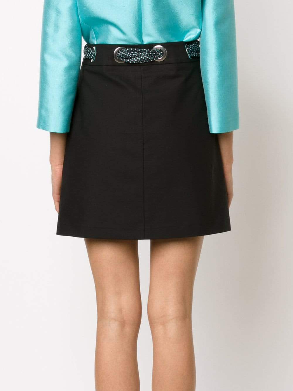 MICHAEL KORS-Scarf Belt Skirt-
