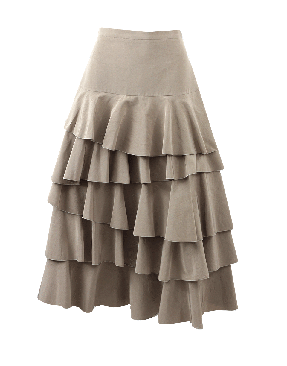 MICHAEL KORS-Layered Ruffle Skirt-