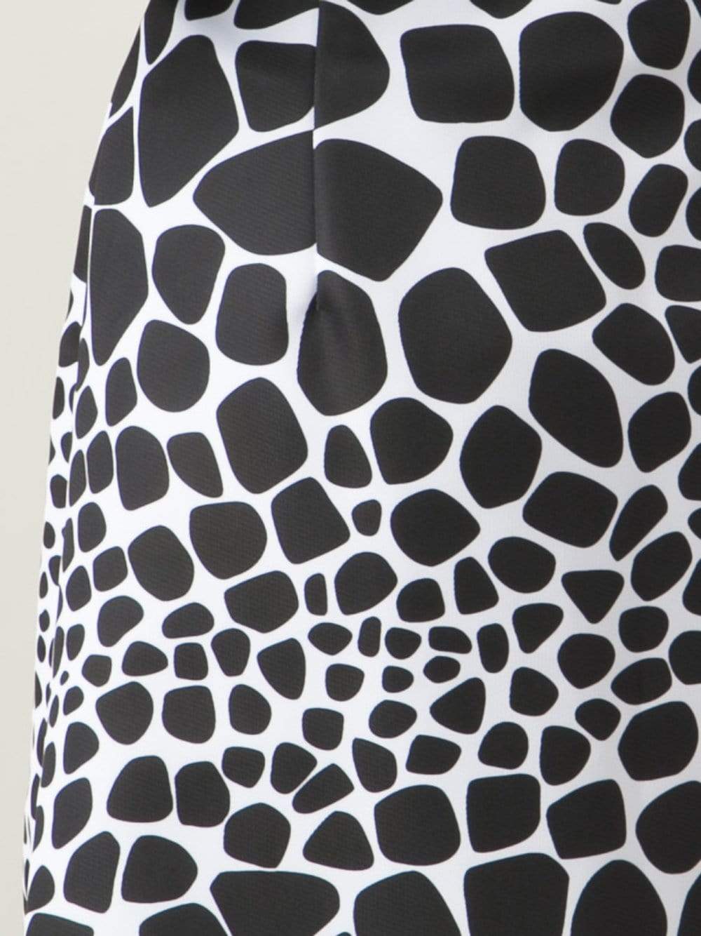 MICHAEL KORS-Pleated Print Skirt-