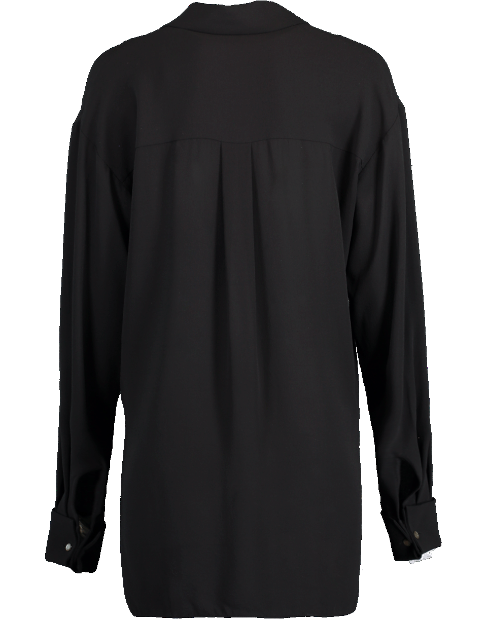 MICHAEL KORS-Tie Front Shirt-