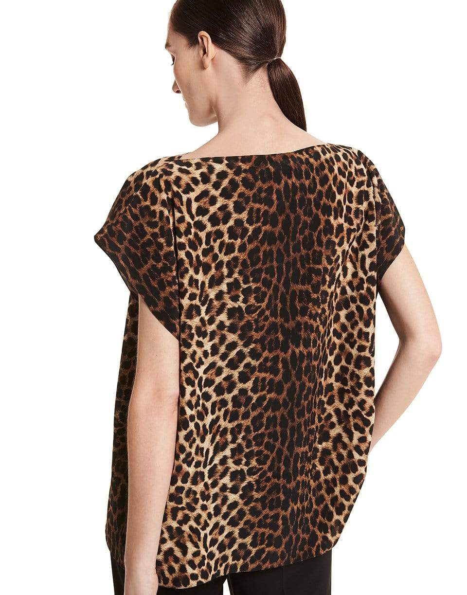 MICHAEL KORS-Rene Boatneck Top-