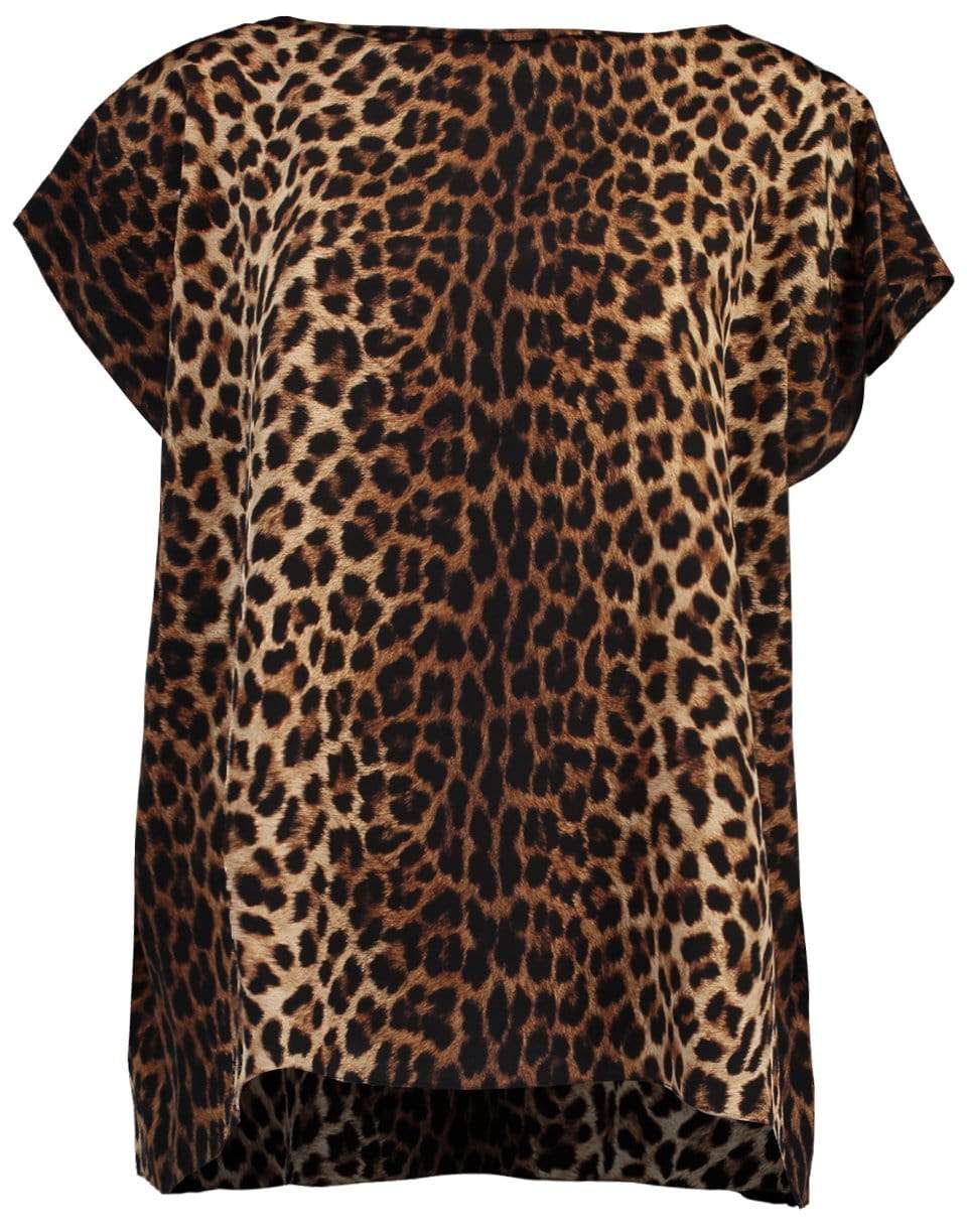 MICHAEL KORS-Rene Boatneck Top-