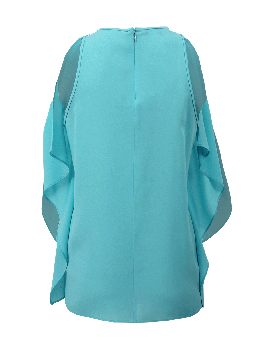 MICHAEL KORS-Flutter Sleeve Shell-HARBOUR