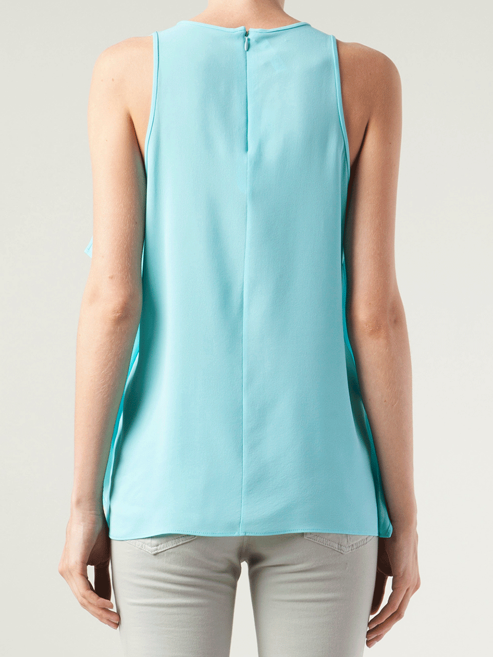 MICHAEL KORS-Flutter Sleeve Shell-HARBOUR